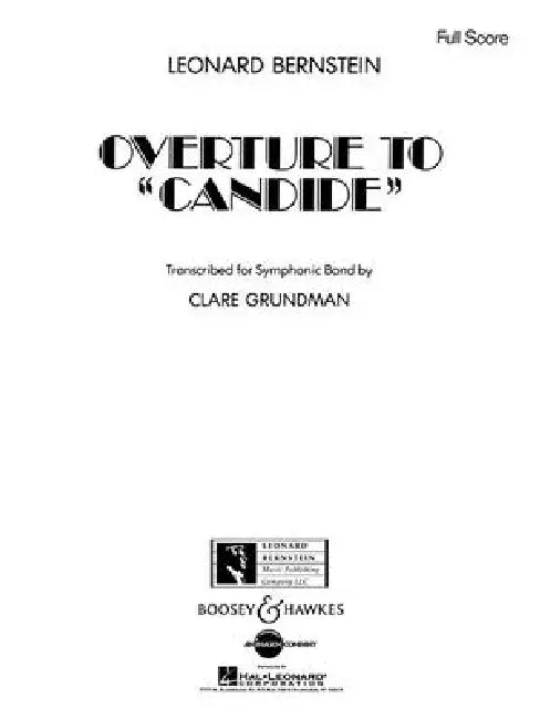 Overture to Candide by Leonard Bernstein, Clare Grundman