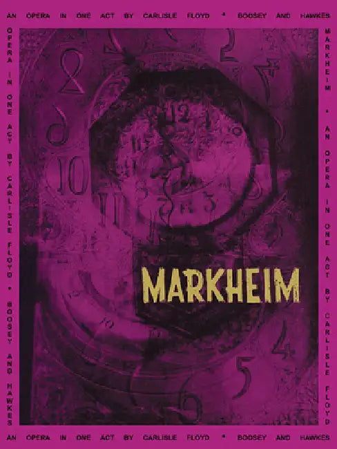 Markheim: Opera in One Act by Carlisle Floyd