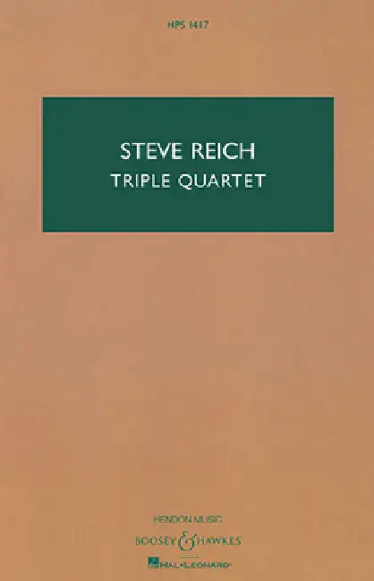 Triple Quartet: Version for String Ensemble/String Orchestra by Steve Reich