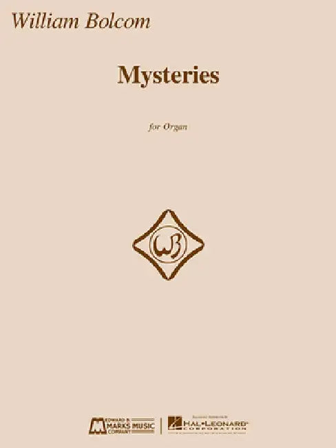 Mysteries: For Organ by William Bolcom