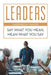 Leaders: Say What You Mean, Mean What You Say by Gardner M. Nason