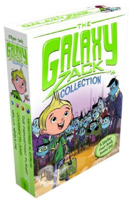 The Galaxy Zack Collection (Boxed Set): A Stellar Four-Book Boxed Set: Hello, Nebulon!; Journey to Juno; The Prehistoric Planet; Monsters in Space! by Ray O'Ryan