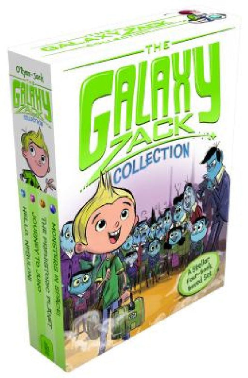The Galaxy Zack Collection (Boxed Set): A Stellar Four-Book Boxed Set: Hello, Nebulon!; Journey to Juno; The Prehistoric Planet; Monsters in Space! by Ray O'Ryan