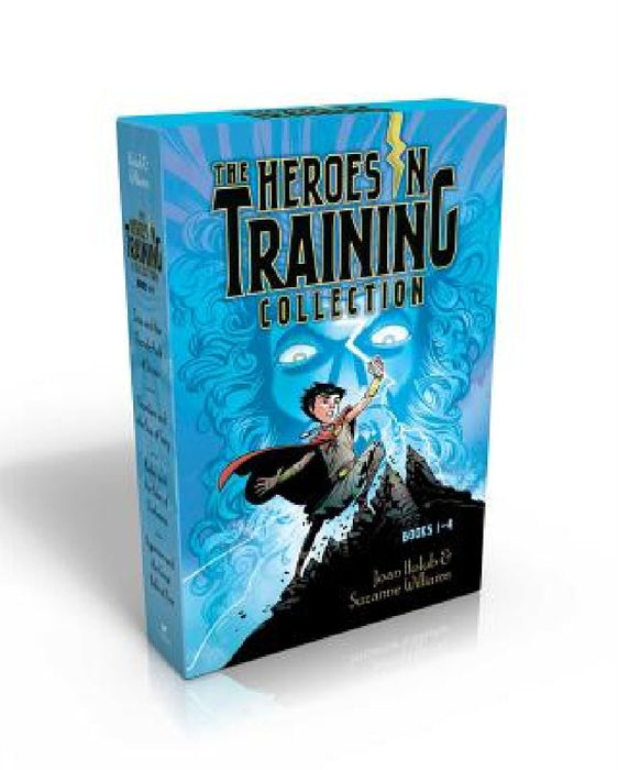 The Heroes in Training Collection Books 1-4 (Boxed Set): Zeus and the Thunderbolt of Doom; Poseidon and the Sea of Fury; Hades and the Helm of Darknes by Joan Holub
