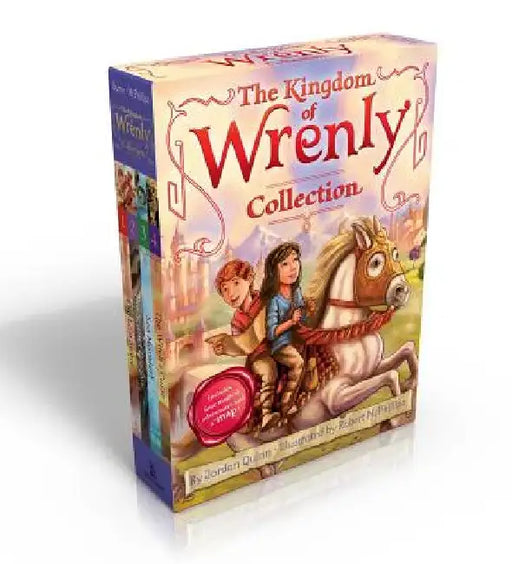 The Kingdom of Wrenly Collection (Includes Four Magical Adventures and a Map!): The Lost Stone; The Scarlet Dragon; Sea Monster!; The Witch's Curse by Jordan Quinn