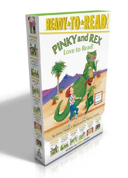 Pinky and Rex Love to Read! (Boxed Set): Pinky and Rex; Pinky and Rex and the Mean Old Witch; Pinky and Rex and the Bully; Pinky and Rex and the New N by James Howe