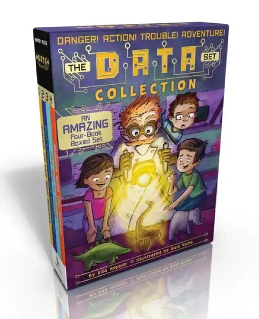 The Data Set Collection: March of the Mini Beasts; Don't Disturb the Dinosaurs; The Sky Is Falling; Robots Rule the School by Ada Hopper
