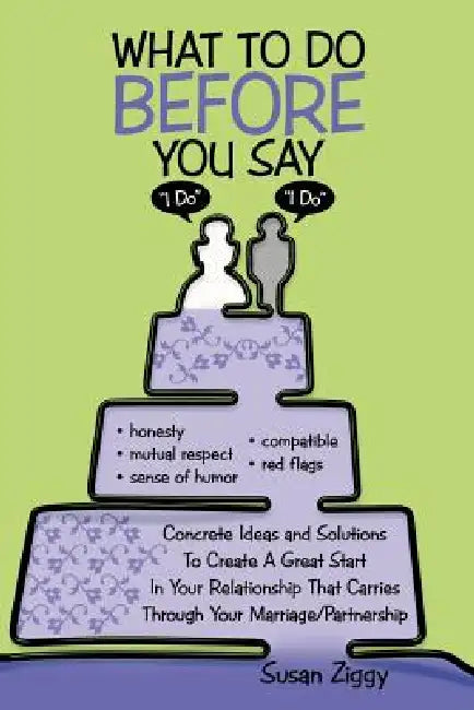 What to Do Before You Say "I Do" by Susan Ziggy