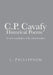 C.P. Cavafy Historical Poems: A Verse Translation with Commentaries by J. Phillipson