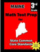 Maine 3rd Grade Math Test Prep: Common Core Learning Standards by Teachers' Treasures