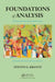 Foundations of Analysis by Steven G. Krantz