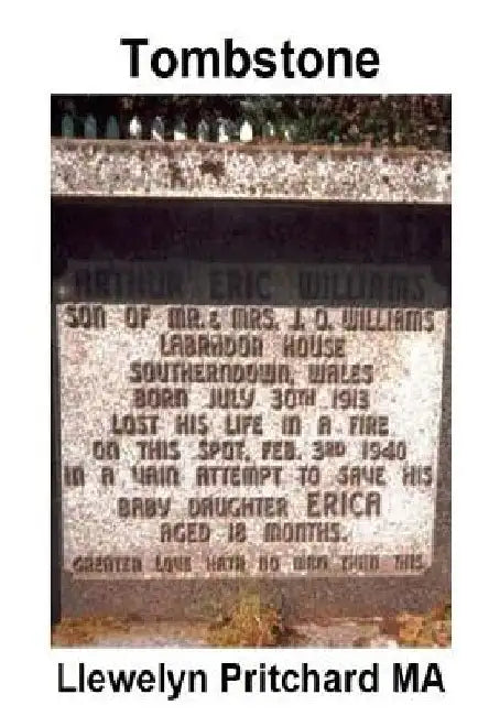 Tombstone: Port Hope Simpson, Newfoundland and Labrador, Canada by Pritchard, Llewelyn