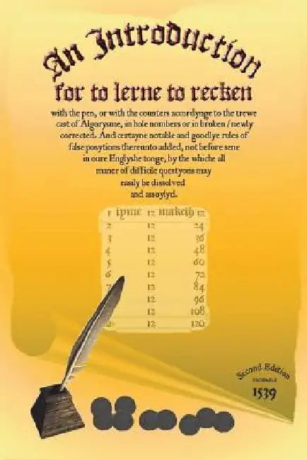 An Introduction for to Lerne to Recken by Anonymous