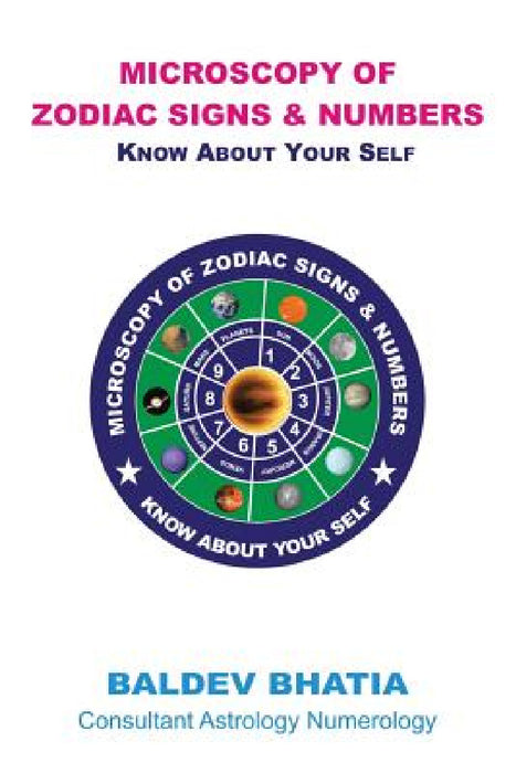 Microscopy of Zodiac Signs and Numbers: Know About Yourself by Baldev Bhatia