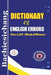 Bachiesichang Dictionary of English Errors by King Sulleyman D. Bachiesichang