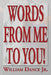 Words from Me to You! by Jr. Dance William