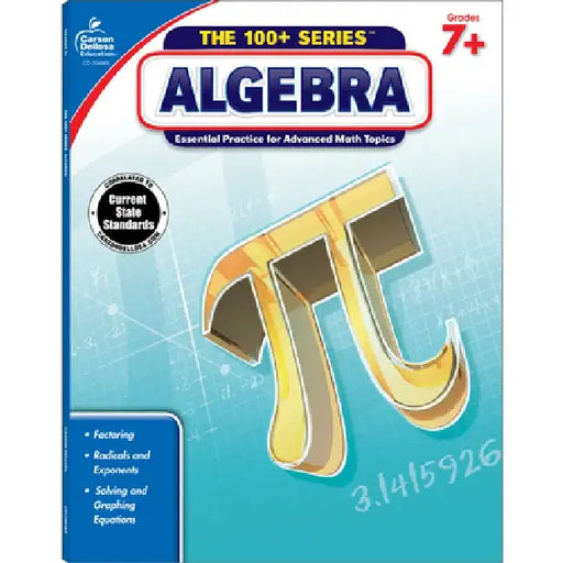 Algebra, Grades 7 - 9: Volume 2 by Carson Dellosa Education