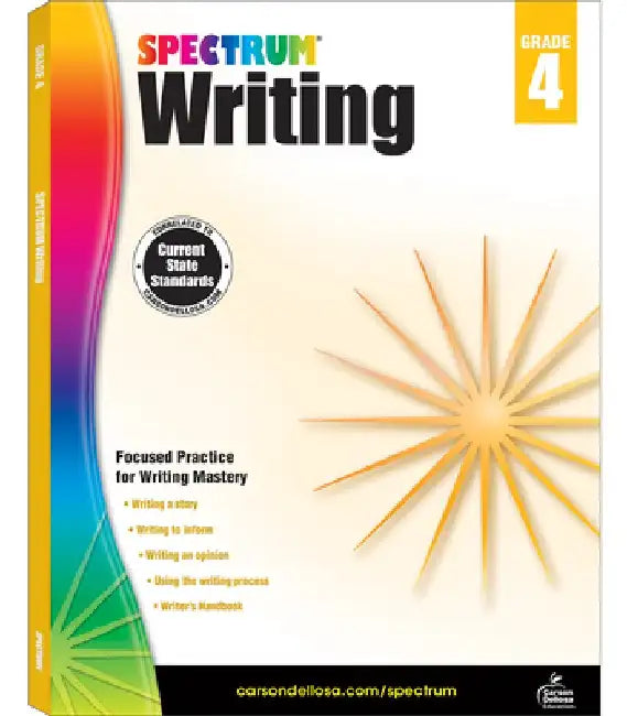 Spectrum Writing, Grade 4 by Spectrum