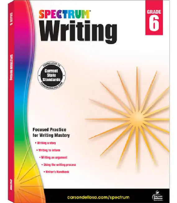 Spectrum Writing, Grade 6 by Spectrum
