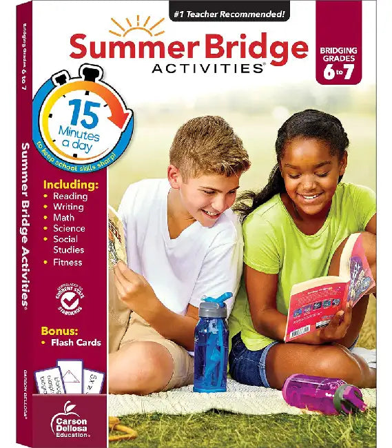 Summer Bridge Activities, Grades 6 - 7 by Summer Bridge Activities