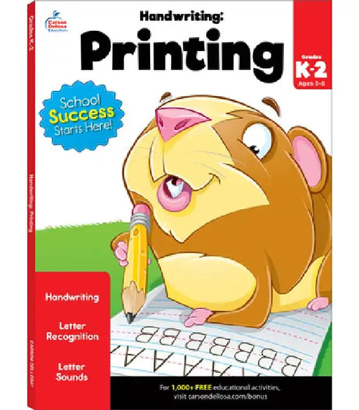 Handwriting: Printing Workbook by Brighter Child