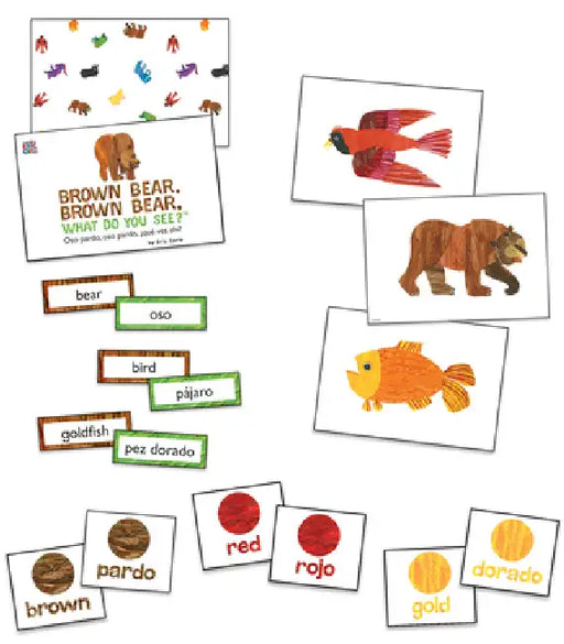 Brown Bear, Brown Bear, What Do You See?(tm) Learning Cards by Carson Dellosa Education, World of Eric Carle
