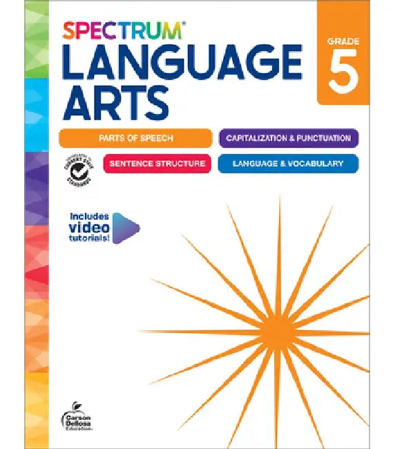 Spectrum Language Arts Workbook, Grade 5 by Spectrum