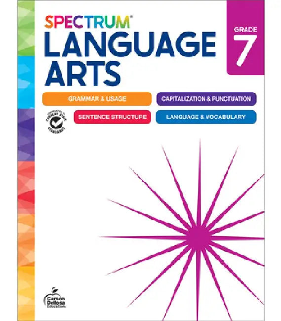 Spectrum Language Arts Workbook, Grade 7 by Spectrum