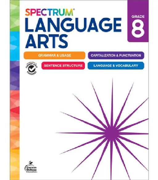 Spectrum Language Arts Workbook, Grade 8 by Spectrum