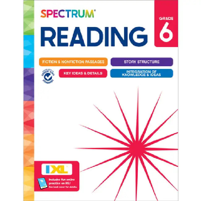 Spectrum Reading Workbook, Grade 6 by Spectrum