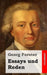 Essays und Reden by Forster, Georg