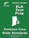 Rhode Island 4th Grade ELA Test Prep: Common Core Learning Standards by Teachers' Treasures