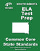 South Dakota 4th Grade ELA Test Prep: Common Core Learning Standards by Teachers' Treasures