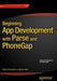 Beginning App Development with Parse and Phonegap by Stephan Alber