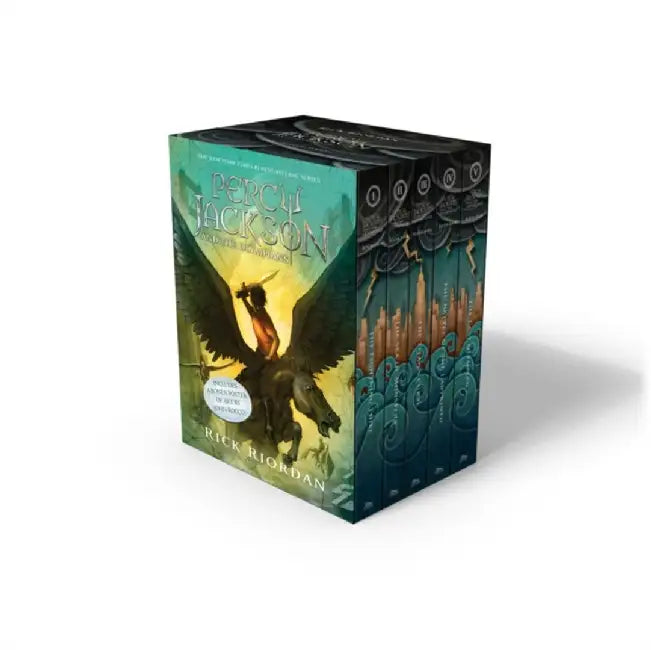 Boxed-Percy Jackson & The Olympians by Rick Riordan