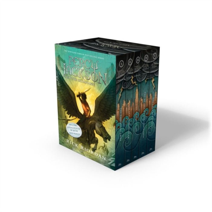 Boxed-Percy Jackson & The Olympians by Rick Riordan