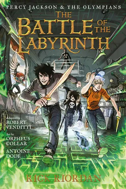 Percy Jackson and the Olympians the Battle of the Labyrinth: The Graphic Novel by Rick Riordan