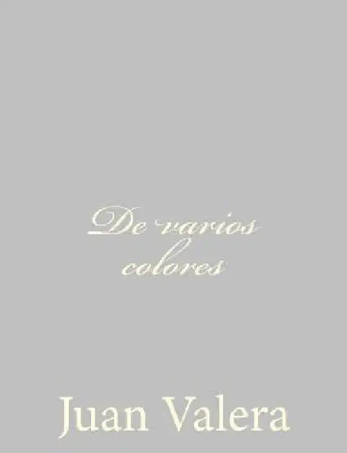 De varios colores by Valera, Juan