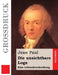 Die unsichtbare Loge (Großdruck) by Paul, Jean