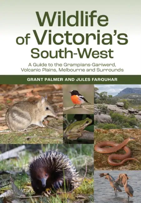 Wildlife of Victoria's South-West: A Guide to the Grampians-Gariwerd, Volcanic Plains, Melbourne and Surrounds by Grant Palmer, Jules Farquhar