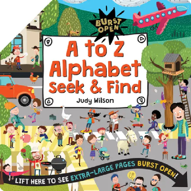 A to Z Alphabet Seek & Find by Judy Wilson
