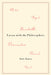 Lacan with the Philosophers by Ruth Ronen