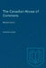 The Canadian House of Commons: Representation by Norman Ward