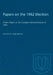Papers on the 1962 Election: Fifteen Papers on the Canadian General Election of 1962 by John Meisel