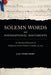 Solemn Words and Foundational Documents: An Annotated Discussion of Indigenous-Crown Treaties in Canada, 1752-1923 by Jean-Pierre Morin
