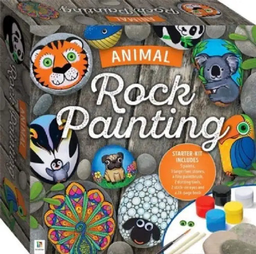 Animal Rock Painting Box Set by Katie Cameron