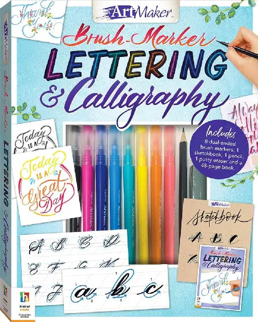 Art Maker Brush Marker Lettering And Calligraphy Kit by Joanna Chia