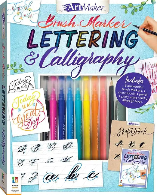 Art Maker Brush Marker Lettering And Calligraphy Kit by Joanna Chia