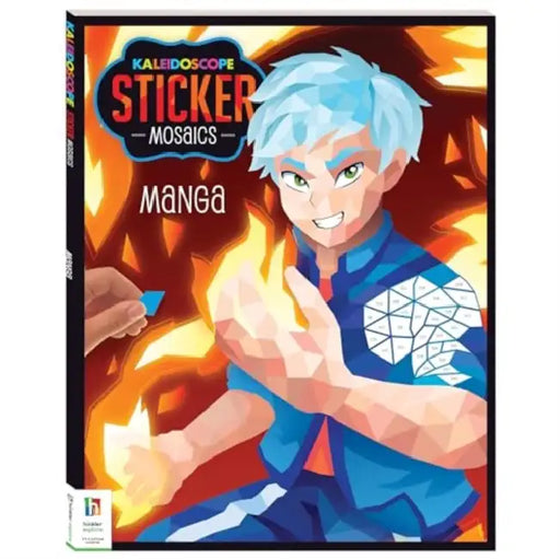 Kaleidoscope Sticker Mosaics Manga by Hinkler Pty Ltd