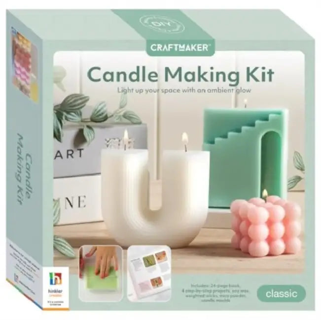 Craft Maker Candle Making Kit by Hinkler Pty Ltd